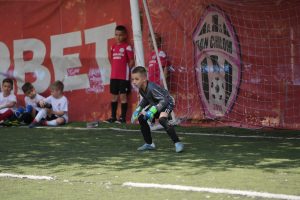 Marinescu Dominic crește în poartă cu fiecare antrenament la ACSUD