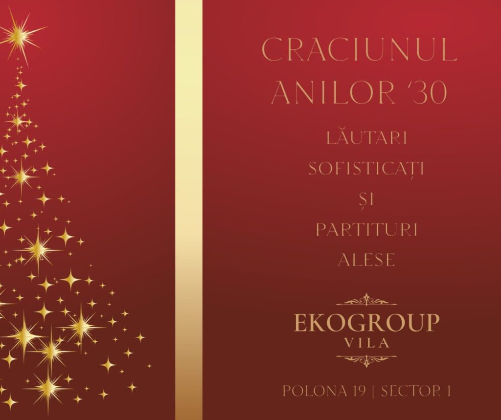 Descoperă Eleganța Crăciunului Anilor ’30 la Eko Group Vila