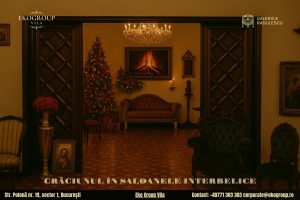 Decorațiuni de Crăciun cu farmecul anilor ’30 – o experiență desăvârșită la Eko Group Vila