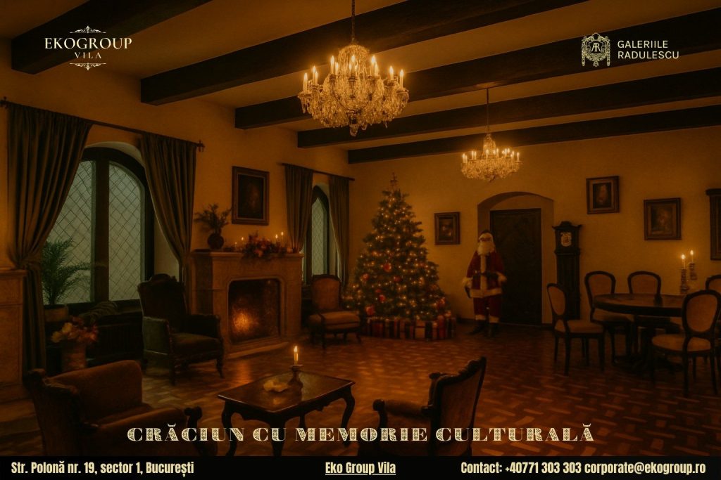 Evenimente de Craciun Bucuresti: Crăciunul anilor ’30 la Eko Group Vila, o experiență unică în capitală
