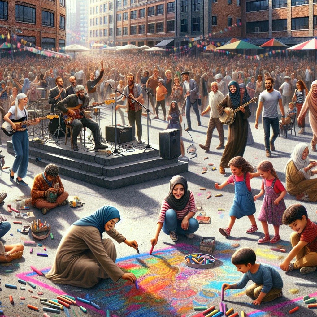 Activități culturale în spații publice: cum transformă arta cartierul